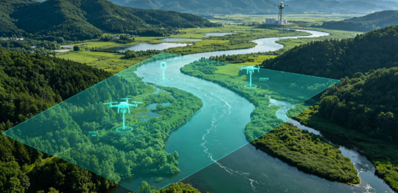 南溪县GEO 全域空间监测筑牢生态屏障，空间技术支撑环境治理与灾害防御